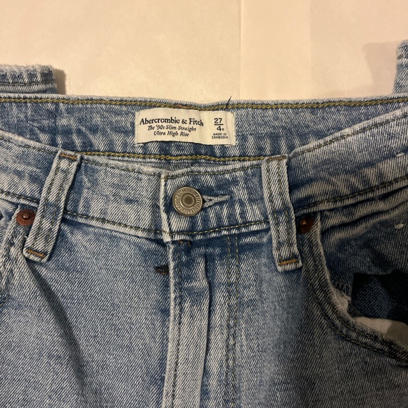 Abercrombie & Fitch Straight Leg Jeans - Picture 3 of 3